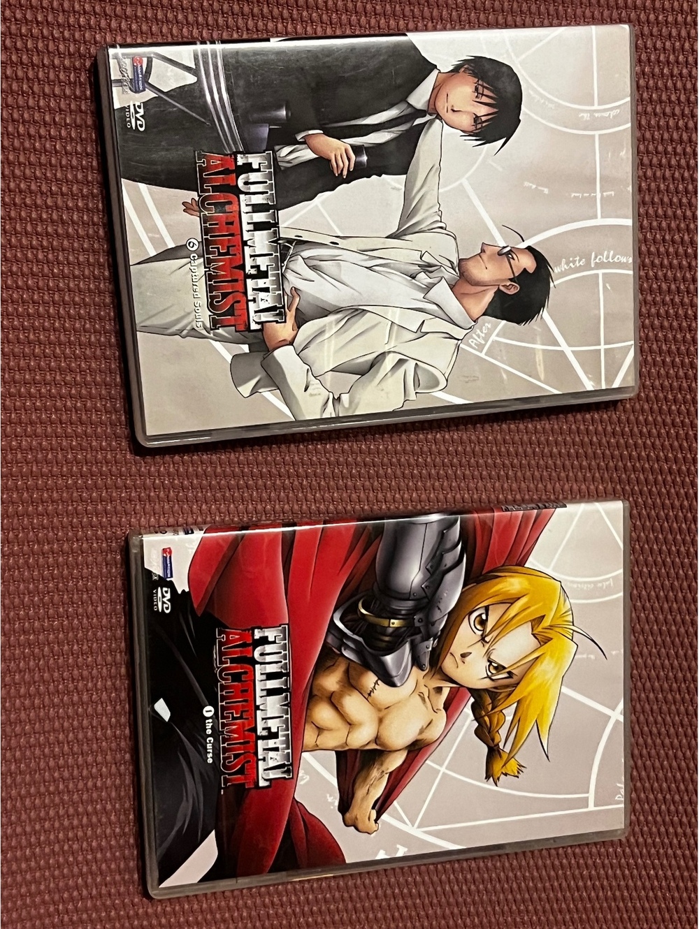 Fullmetal Alchemist Anime DVD Lot – Volume 1 (The Curse) & Volume 3 (Captured)